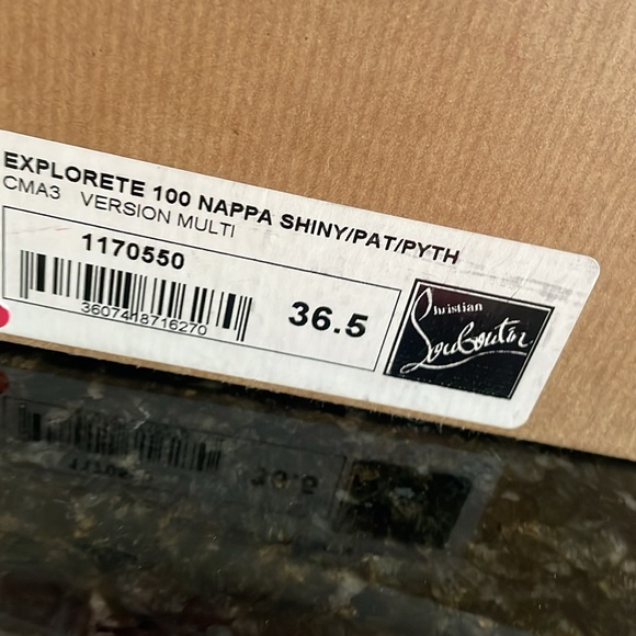 Louboutin 36.5 limited edition - Picture 5 of 10